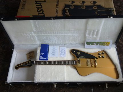 GIBSON USA FIREBIRD 50 TH ANNIVERSARY BULLION GOLD