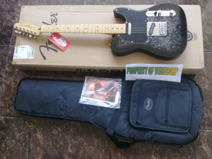FENDER SPECIAL RUN TELECASTER BLACK PAISLEY