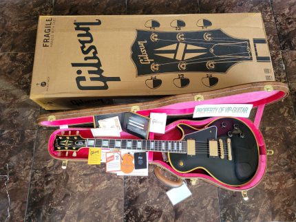GIBSON CUSTOM SHOP USA LES PAUL HISTORIC 1957 VOS BLACK BEAUTY 70 TH ANNIVERSARY
