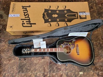 GIBSON MONTANA USA HUMMINGBIRD VINTAGE SUNBURST S/N 22912066
