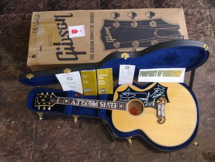 GIBSON CUSTOM SHOP MONTANA USA SJ 200 ELVIS PRESLEY