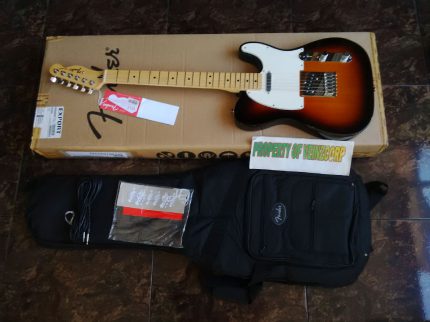 FENDER STANDARD TELECASTER SUNBURST MAPLE FRETBOARD