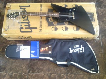 GIBSON USA MELODY MAKER EXPLORER SATIN EBONY