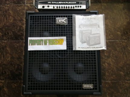 GALLIEN KRUEGER USA GK 400 RB + CABINET RBX 410