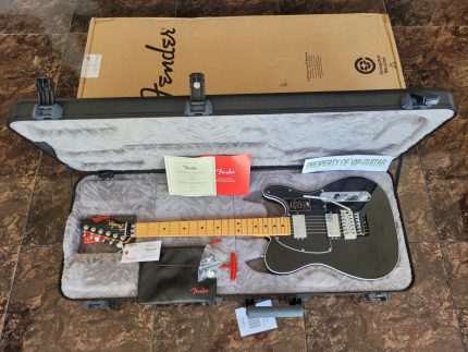 FENDER USA AMERICAN ULTRA LUXE TELECASTER HH FLOYD ROSE MYSTIC BLACK