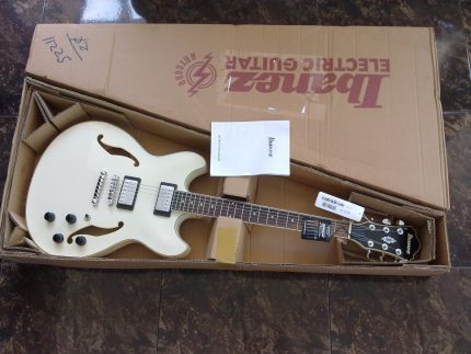 IBANEZ SEMI HOLLOW AS 73 IVORY