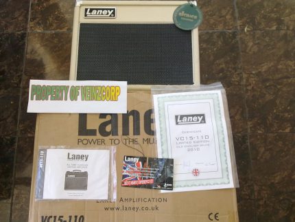 LANEY ENGLAND VC 15 110 LIMITED EDITION