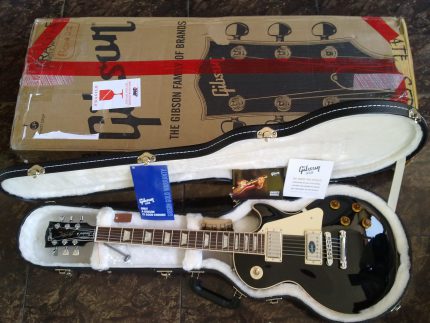GIBSON USA LES PAUL STANDARD EBONY 2012