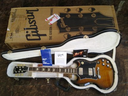 GIBSON USA SG STANDARD LIMITED VINTAGE BURST