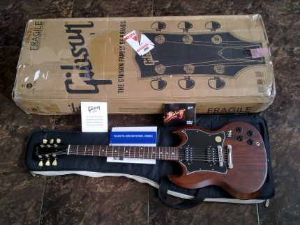GIBSON USA SG SPECIAL FADED WORN BROWN