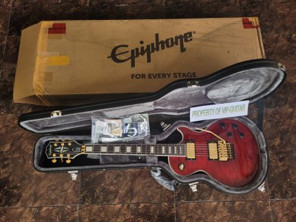 EPIPHONE LES PAUL CUSTOM AXCESS ALEX LIFESON RUBY
