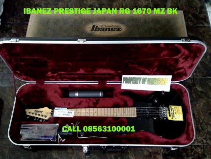 IBANEZ PRESTIGE JAPAN RG 1670 MZ BK