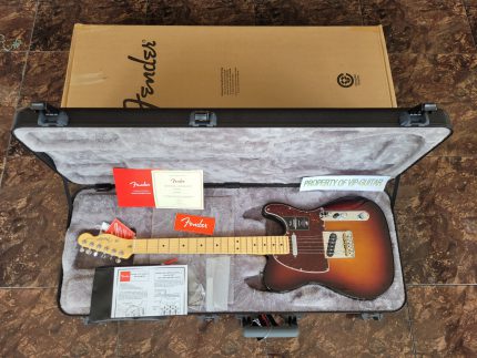 FENDER USA AMERICAN PROFESSIONAL II TELECASTER SUNBURST MAPLE FRETBOARD