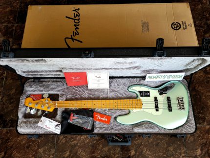 FENDER USA AMERICAN PROFESSIONAL II JAZZ BASS 5 STRINGS MYSTIC SURF GREEN