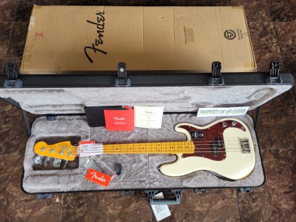 FENDER USA AMERICAN PROFESSIONAL II PRECISION BASS WHITE