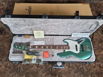 FENDER USA JAZZ BASS ADAM CLAYTON SHERWOOD GREEN METALLIC