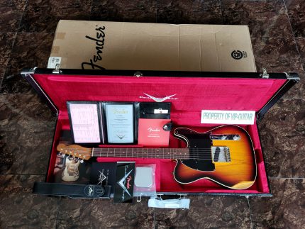 FENDER CUSTOM SHOP USA LIMITED EDITION TELECASTER CUSTOM HS RELIC 3 COLOUR SUNBURST