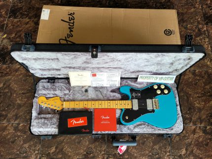 FENDER USA AMERICAN PROFESSIONAL II TELECASTER DELUXE MIAMI BLUE