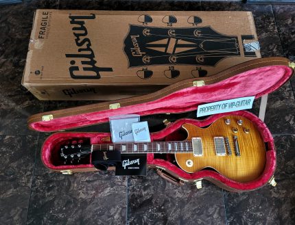 GIBSON USA LES PAUL GREENY KIRK HAMMETT S/N 227130177