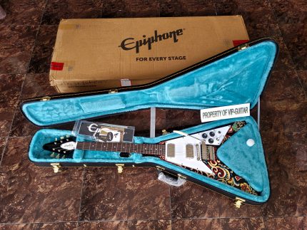 EPIPHONE JIMI HENDRIX "LOVE DROPS" FLYING V