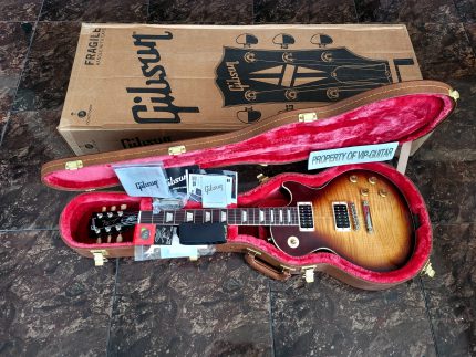 GIBSON USA LES PAUL SLASH NOVEMBER BURST AAAA GRADE FLAME