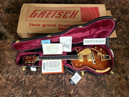 GRETSCH G 6134TG QM 1959 PENGUIN LIMITED EDITION FORGE GLOW