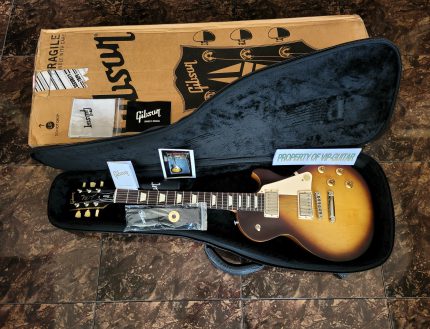 GIBSON USA LES PAUL TRIBUTE TOBACCO BURST 2023