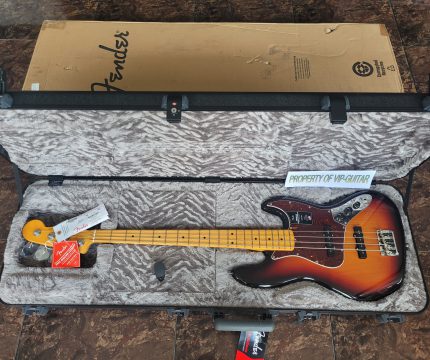 FENDER USA AMERICAN PROFESSIONAL II JAZZ BASS MAPLE FRETBOARD SUNBURST