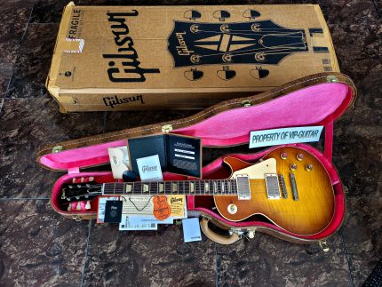 GIBSON CUSTOM SHOP USA LES PAUL STANDARD 1960 VOS ICE TEA