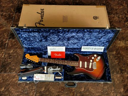 FENDER USA STRATOCASTER JOHN MAYER SIGNATURE SUNBURST S/N SE14409