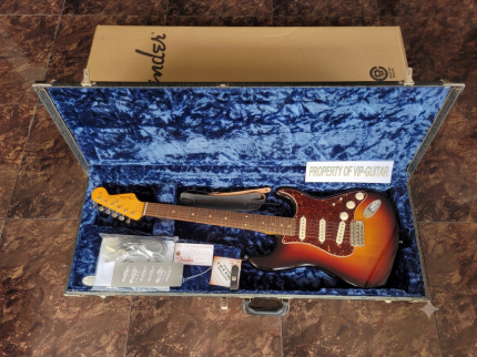 FENDER USA STRATOCASTER JOHN MAYER SIGNATURE SUNBURST S/N SE12769