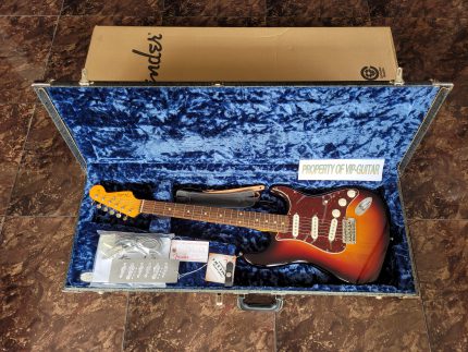 FENDER USA STRATOCASTER JOHN MAYER SIGNATURE SUNBURST S/N SE12769
