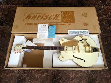 GRETSCH PRISTINE LTD CENTER BLOCK BIGSBY P 90 E PICKUPS