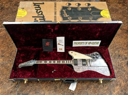 GIBSON CUSTOM SHOP USA SLASH FIREBIRD TRANS BLACK LIMITED EDITION ONLY 25 WORLDWIDE