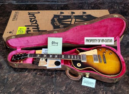 GIBSON CUSTOM SHOP USA 2026 LES PAUL 1959 MURPHY LAB ULTRA HEAVY AGED KINDRED BURST